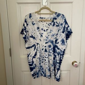 Tie-dye Beach Coverup